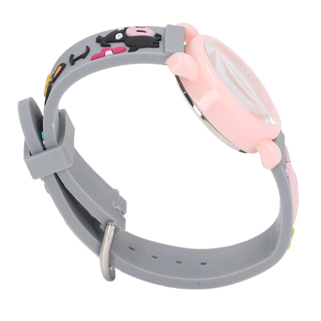 3D Cartoon Watch Toys Clear Scale Cute Decoration Waterproof Kids Watch for 3 To 8 Years Old Boy Home School