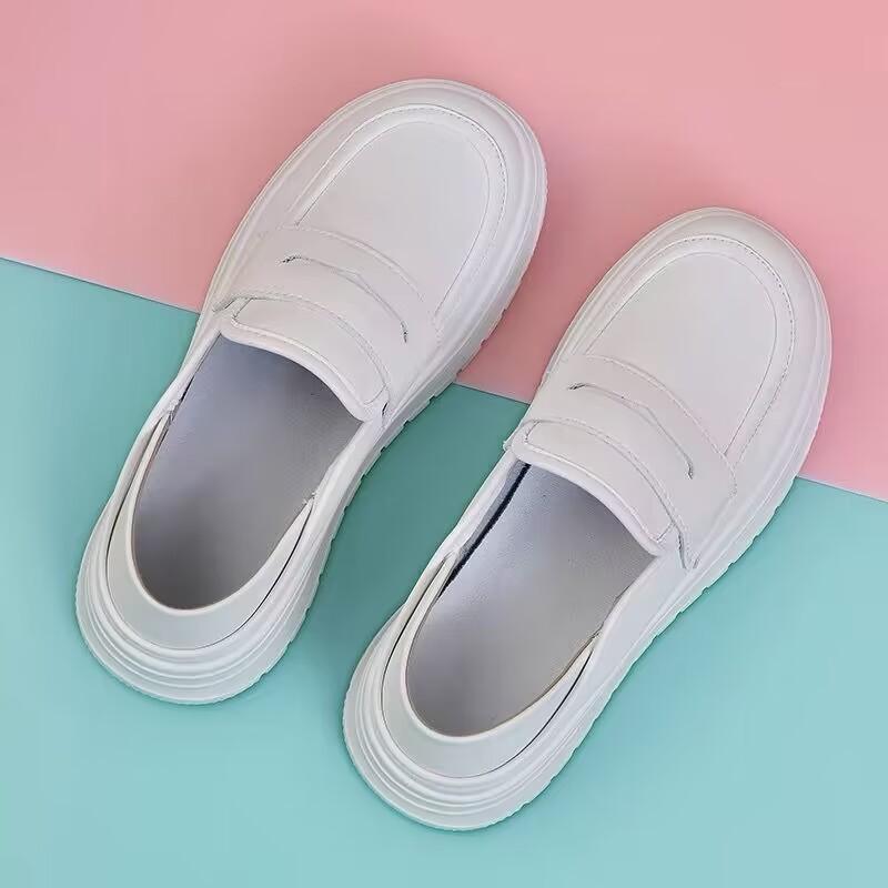 Nurse shoes soft sole breathable not tired feet non-slip single shoes spring and autumn new thick-soled medical shoes
