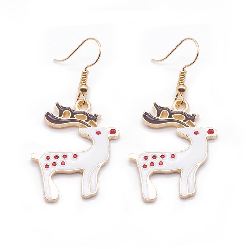 

Серьги «Снежинка Санта-Клауса» - Праздничные европейские и американские украшения