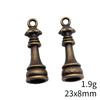 Christmas Decorations Charms For Necklace Friendship Puzzle Game Card Tarot Charms Pendant Home Garden Male Pendant