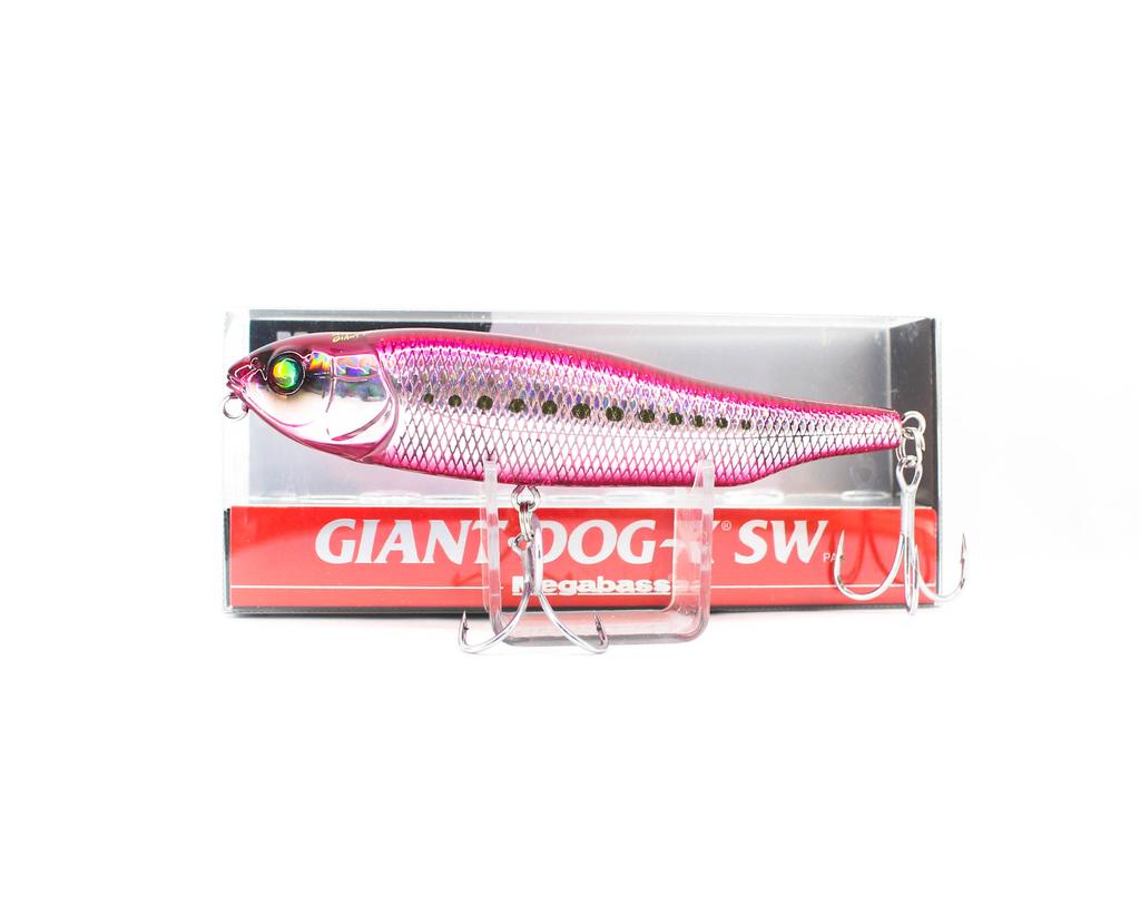 Megabass Dog X Giant SW 98 Mm 1/2 Oz Floating Lure GG Heat Iwashi (7932)
