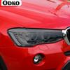 Car Headlight Tint Smoked Black Protective Film TPU Sticker For BMW X1 F48 X2 F39 X3 F25 G01 X4 F26 G02 X5 F15 G05 X6 X7 X8