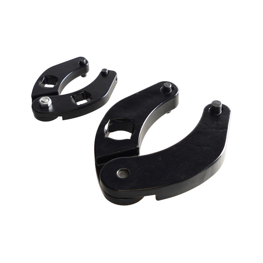 Large and Small Adjustable Gland Nut Wrench Set for Motorcycle Hydraulic Cylinders (1266 & 7463)