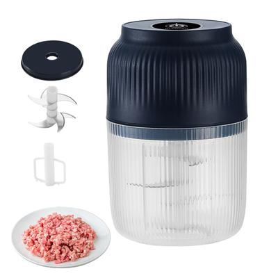 Electric Mini Food Cordless Hand Electric Mixer for USB Large 6 420 Stainless Steel 400ml with Whisk Attachment Processor, Chopper, Blender, Garlic,