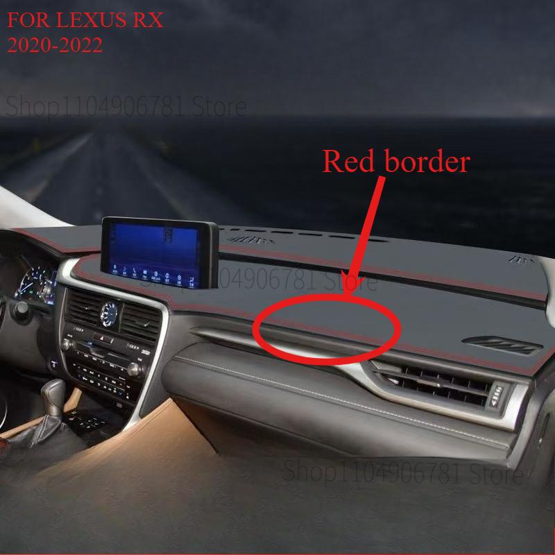 FOR LEXUS RX - Car Dash Mat Dashmat Dashboard Mat Cover Sun Shade Dash Board Cover Carpet Accessories