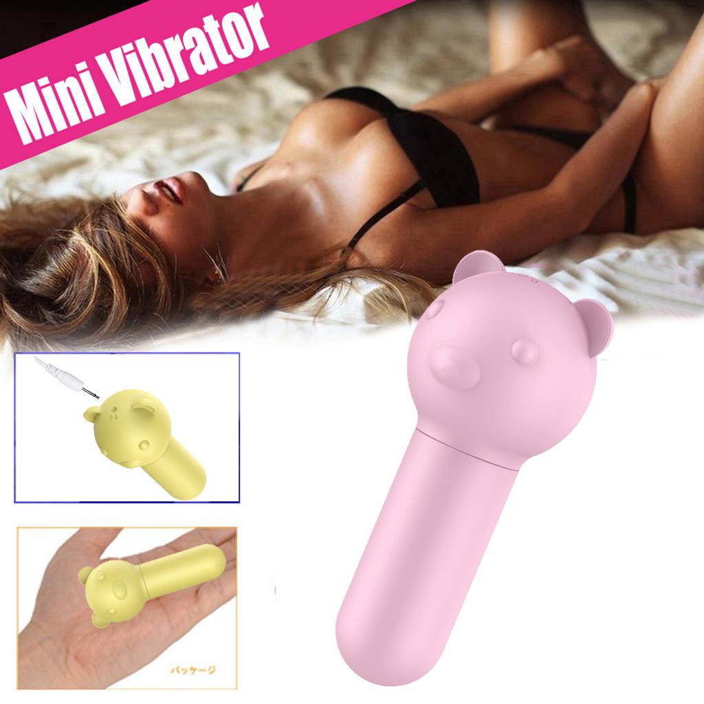 Sexy Toy Mini 10 Speed Vibrating Bullet USB Rechargeable For Woman Massager Wand