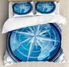 Compass Duvet Cover Set Boys Teenagers Men Bedroom Decorative 2/3 Pcs Bedding Set With Pillowcase Single Queen Duvet Cover Sets