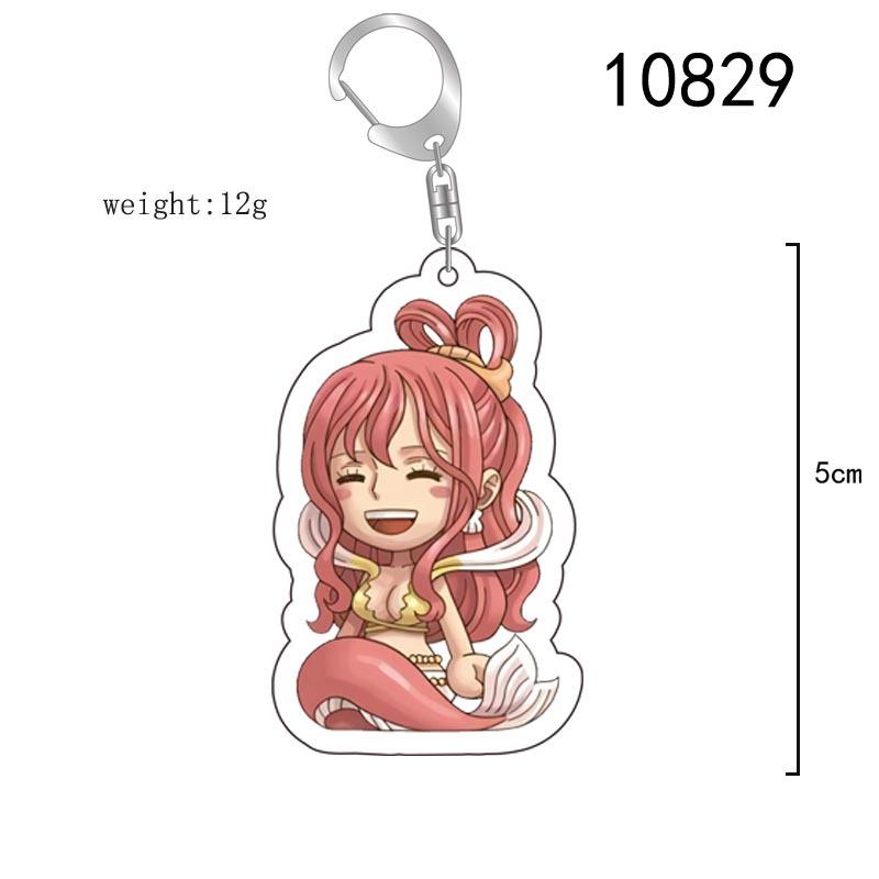 Acrylic Keychain - Luffy, Zoro, Nami Anime Pendant