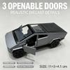 1:36 Pickup Truck Diecast Alloy Vehicle Model, Pull Back Simulation Toy With 3 Openable Doors, Desktop Collection Ornament,