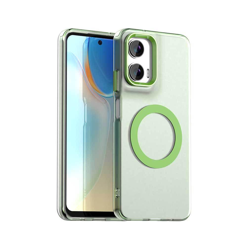 

Матовый магнитный чехол для телефона Motorola MOTO Edge 60 Fusion & G86, Совместим с s50 & G56 (трансграничная версия). Edge 50 Neo/S50