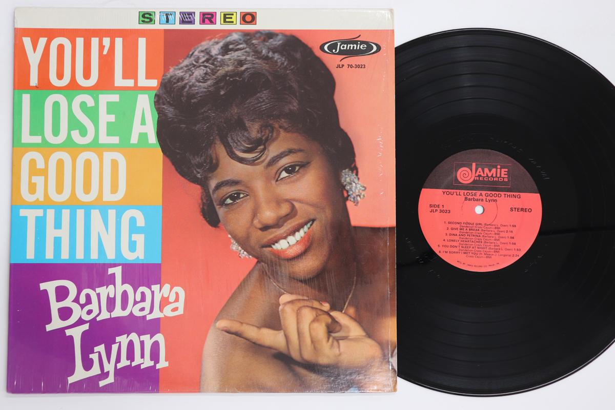 

LP Record BARBARA LYNN Youll Lose A Good Thing JLP703023 JAMIE 1970 US SoulFunk Used