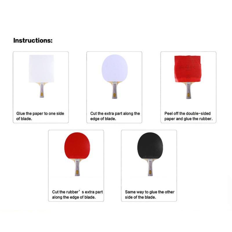 1/3/5Pcs Self-Adhesive Tape For Table Tennis Rubber Double-Sided Special Self Adhesive High Tack Ping Pong Rubber Cover