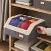 Hat Organizer with Clear Window Lid Flip Access Design Stackable Adjustable