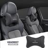 1Pcs Car Seat Headrest Auto Logo Neck Pillow For Mercedes Benz AMG Smart W205 C300 W203 W206 W108 W124 W126 W140 W168 W169 W176