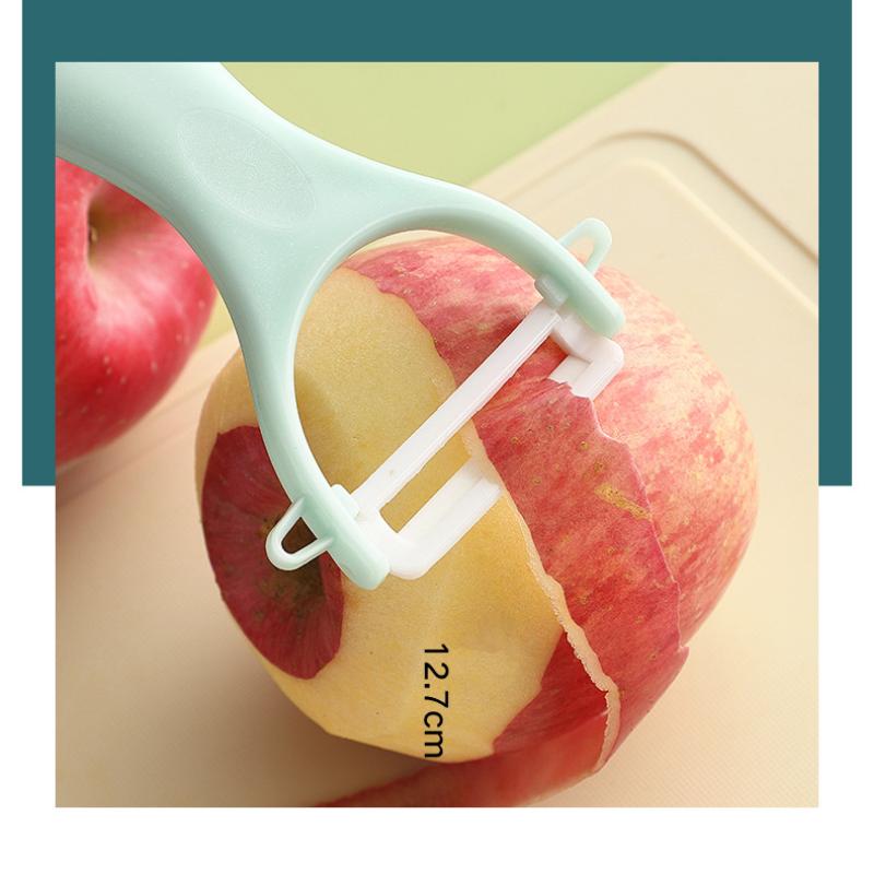 Pelador de cerámica para verduras y frutas, ecológico, para cocina, pelador de patatas y manzanas, multifunción, para el hogar, utensilios de comedor