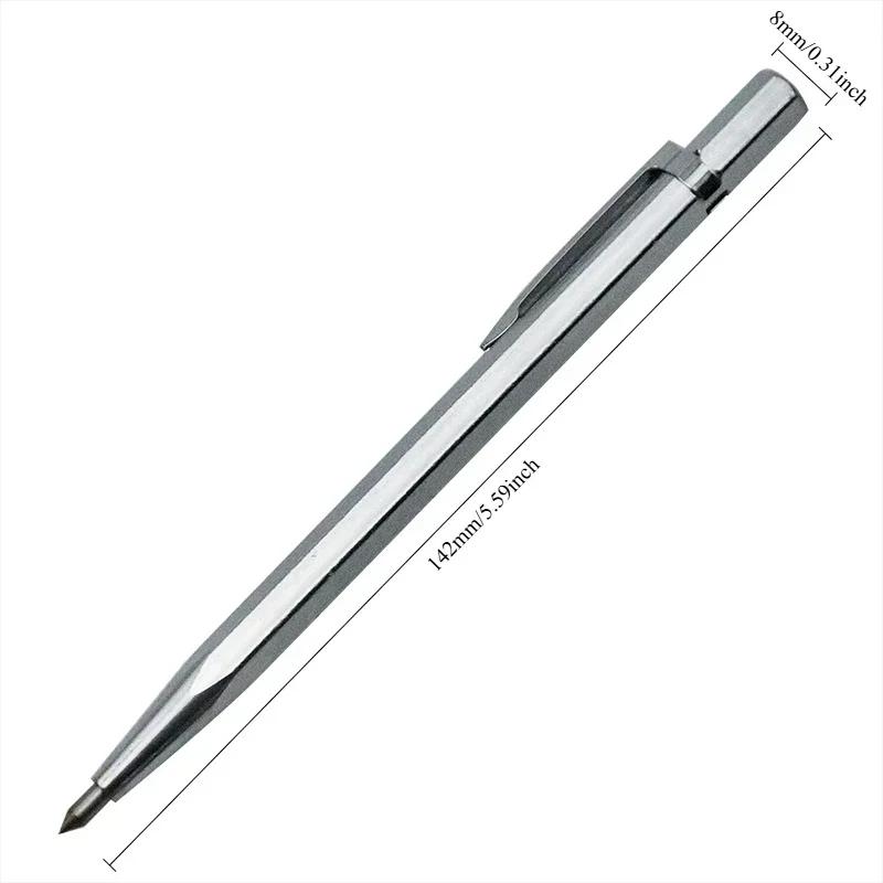 1pcs Diamond metal marker engraving pen tungsten carbide nib stylus pen for glass ceramic metal wood engraving hand tool