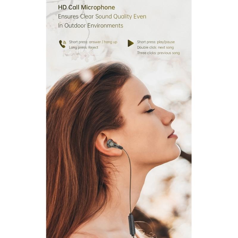 QKZ DM1 Earbuds Wired Earphones with Noise Cancellation and Built in Microphone for Gaming and Music