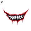 Car Sticker Waterproof Lips Shape Fadeless Eye-catching Big Mouth Pattern Easy To Apply Eco-friendly Motorcycle Helmet Halloween Stickers for Car