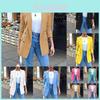 Elegant Women Long Sleeve Slim Formal Suit Work Jackets With Stylish Lapel Collar