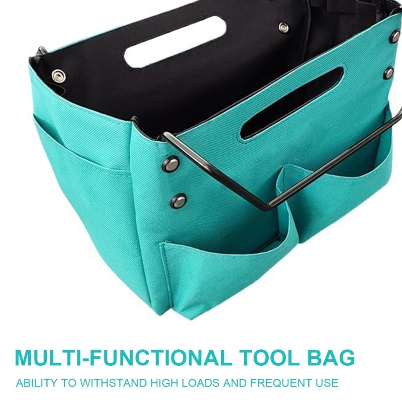 Versatile Telescoping Ladder Carrying Case With Multiple Tool Compartments, Durability Oxford Cloth Carrying Case