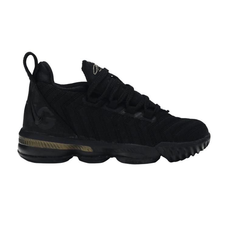 Kindersneaker Nike LeBron 16 I'm King (PS) Schwarz/Metallic-Gold