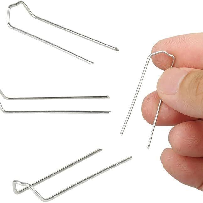 Floral Pins M-Shaped 60 Count, Flower Arranging Supplies for Bouquets and Centerpieces