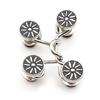 Metal Button Pins Jeans Waist Tightener Adjustable Trouser Button Pin Waist Buckle Detachable Jeans Button Pins