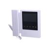 Video Door Phone System 4.3 Inch Touch Monitor Wired Video Intercom Doorbell Kits Telephone Style Door Intercom