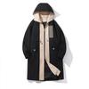 ROMON Men's Mid-Length Lightweight Trench Coat