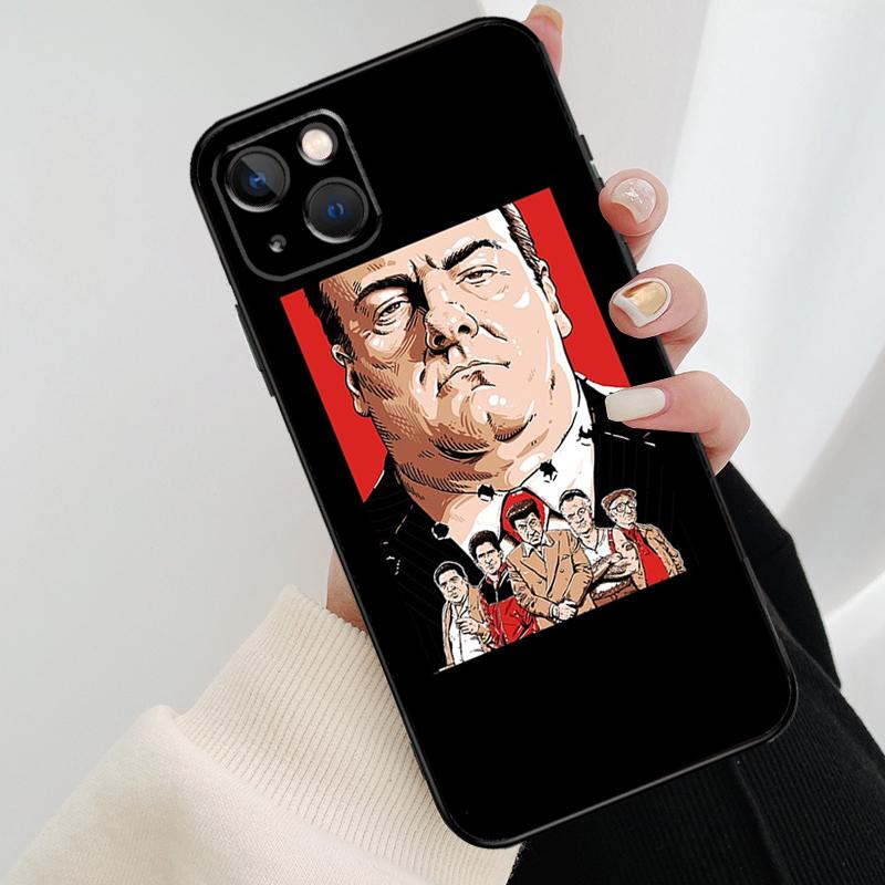 The Sopranos TV Phone Case For iPhone 17 Pro Max 16 15 11 13 12 14 Pro Max mini 15 16 Plus 16e 17 Air Cover