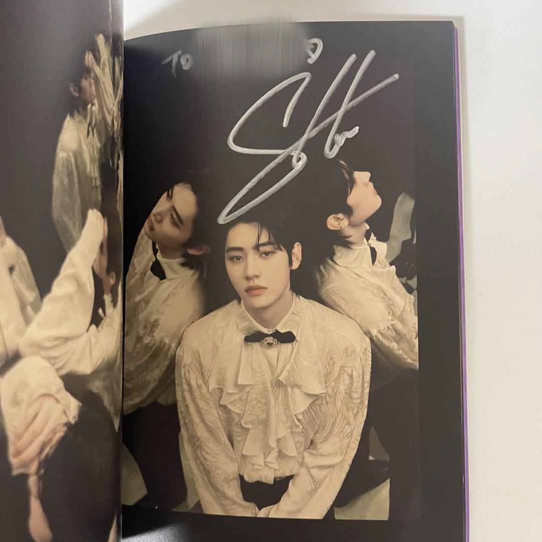 

[USED] Enhypen Sunghoon autographed album sign