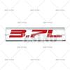 Styling Auto Emblema Adesivo 3D Metallo Cromo Lega di Zinco 3.0L 3.2L 3.5L 3.6L 3.7L 3.8L Accessorio Badge per Carrozzeria, Cofano, Parafango