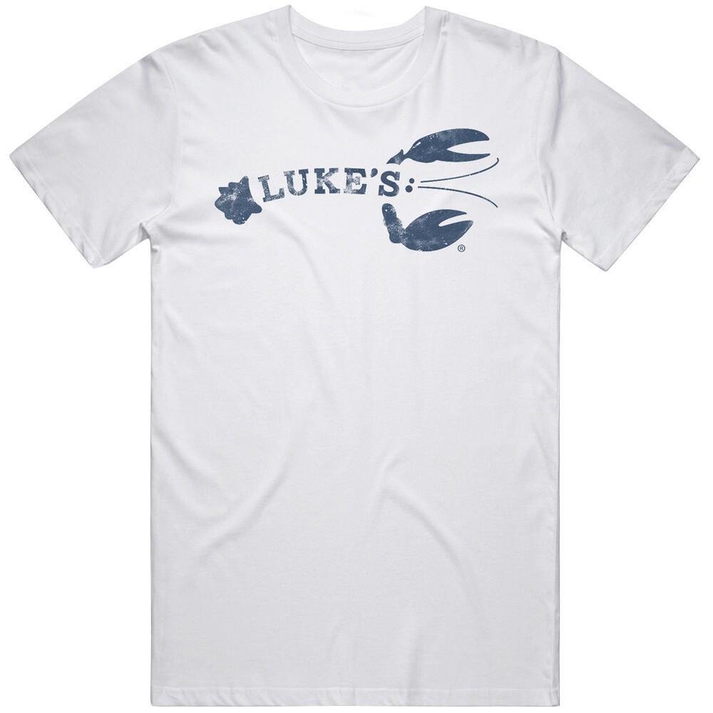 

Luke s Lobster Portland Pier Portland Maine Restaurant Worn Look T Shirt XL