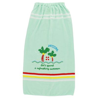 100cm Wrap Towel SUN HEART for Girls and Pool UV 0625012600 Kids, Boys, Towel, Swimming, Ocean, Protection,