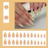 24/30PCS Ink Painting Fake Nail Spice Glitter Nail Tips Fashion Press On Nails  for Women Girl