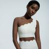 Shoulder Belt Detachable Cup Sports Bra Female Running Shockproof Push Up Yoga Intimates Lace Fitness Vest Quick-Drying