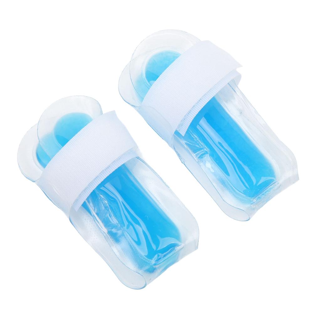 2pcs Finger Hot Cold Pack Quick Cold Reusable Gel Pack for Arthritis Chronic Soreness 8cm
