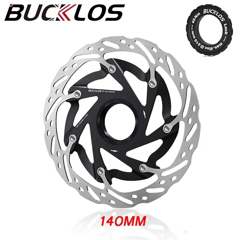 BUCKLOS RT-CTX-R Велосипедный ротор Centerlock 140 мм 160 мм Велосипедный дисковый тормоз Ротор Center Lock Дорожный MTB Плавающий ротор Для SHIMANO Sram