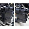 Waterproofed Motorcycle Rail Mounted Storage Bag With Enhances Hold Exteriors And Compacts Size For Routine Journey