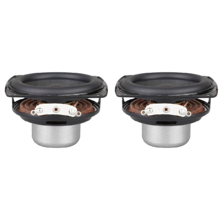 57mm Powerful Subwoofer 4Ohm 15W Long Throw Voice Coil Design Rubber Edges Suspension for Distortion Less Bass