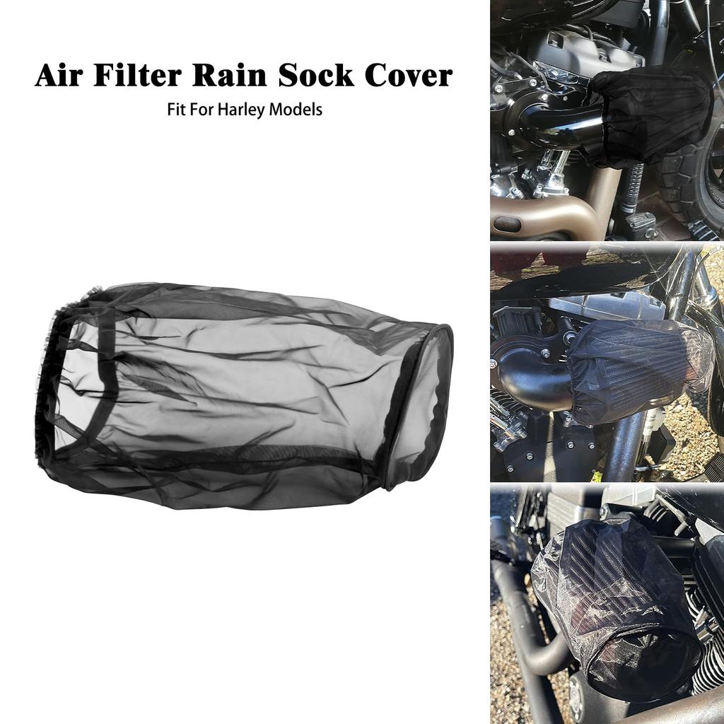 HDBUBALUS Air Filter Air Filter Cover Rain Socks for Harley