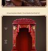Guan Gong God of Wealth Statue - Attracts Prosperity, Worship Niche Decor.