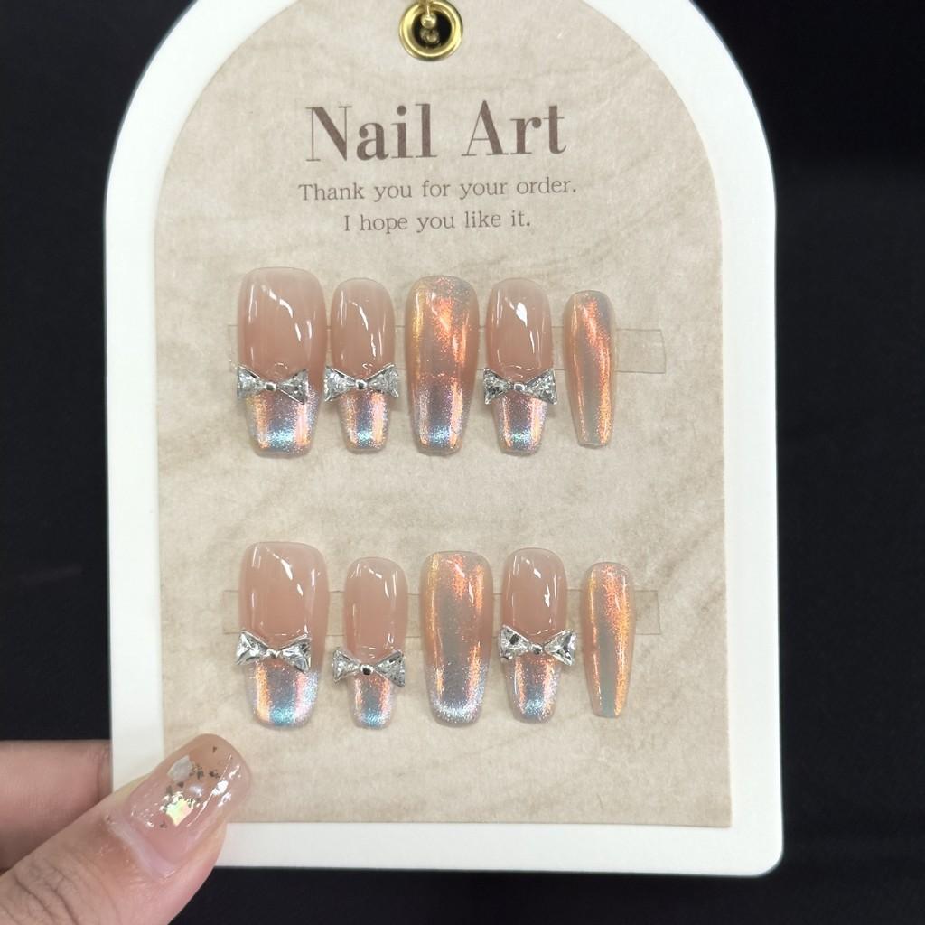 Handmade Wear Nail Fashion Casual Simple Exquisite Classic Nail Patch Style