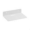 Seasoning Shelf Organizer, Iron Black for Refrigerator White 27x12x7.7cm