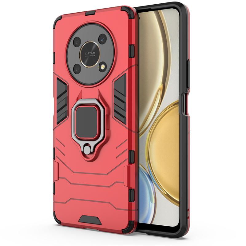 For Honor X40 GT Case Bumper Anti-knock Armor Magnetic Suction Stand Full Back Cover For Honor X40 GT Case Cover For Honor X40GT