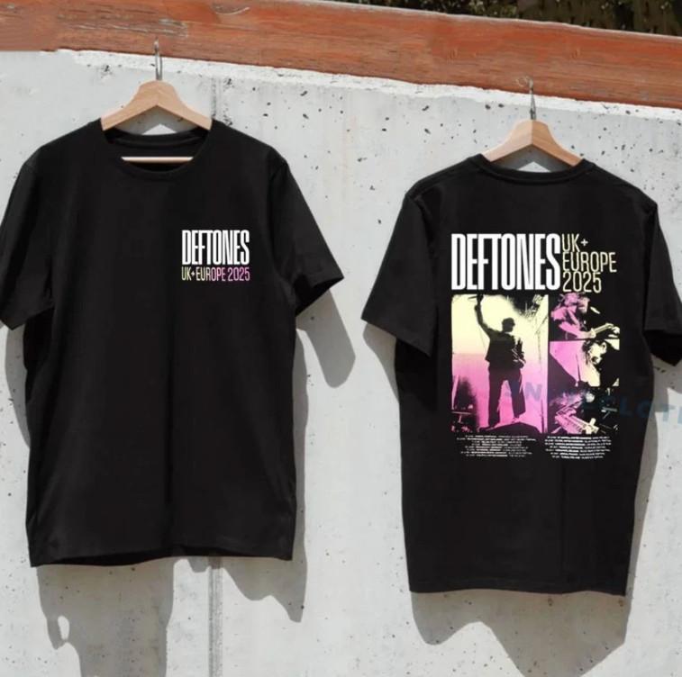 Deftones UK + Europe 2026 Tour Merch T-shirt All Size S-5XL XXL