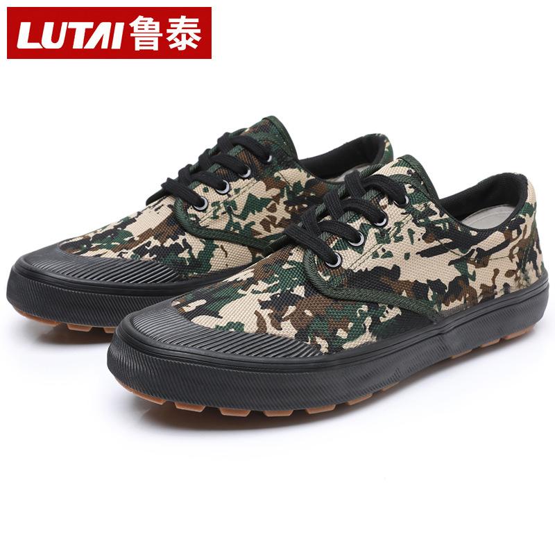 Jiefang shoes labor insurance shoes farmland shoes construction site shoes one pedal lazy shoes men's shoes training shoes work shoes