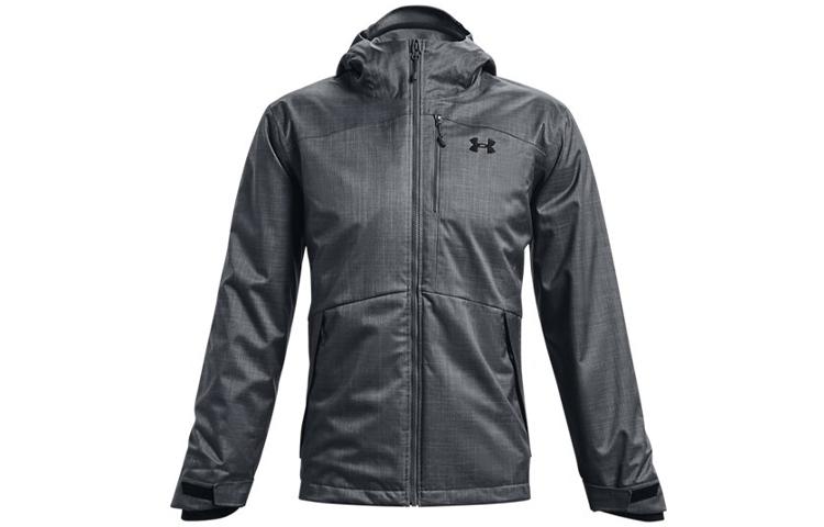 Under Armour Under Armour Porter Multicolor Loose Fit Thermal Fleece Lined Jacket Winter Men s Gray 1316018-012 XXXL