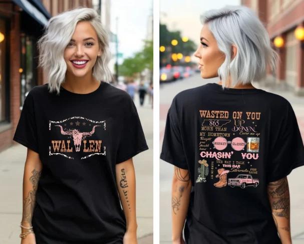 Wallen Shirt, Country Girl Shirt, Western Shirt, Country Music Shirt S