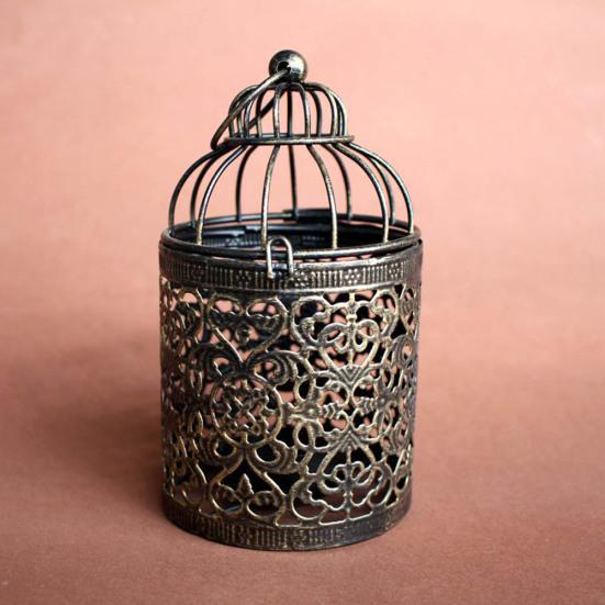 Suport de lumânare gol vintage, sfeșnic, felinar agățat, pentru masă, decorațiune pentru casă